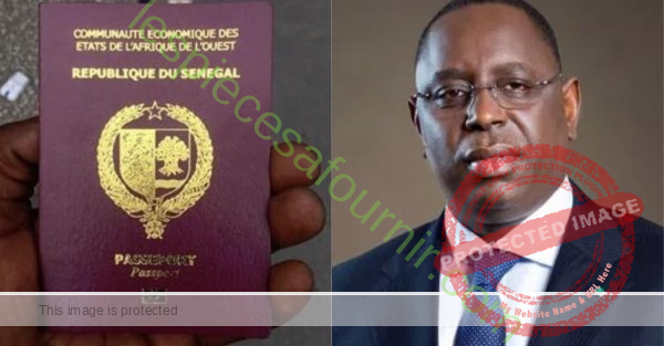 Quelles sont les pieces à fournir pour un Passeport Sénégalais ?