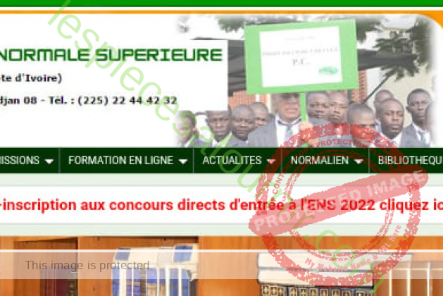 Concours Directs d’entrée à l’Ecole Normale Supérieure d’Abidjan, au titre de l’année 2023