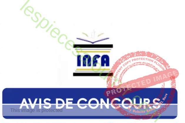 Concours INFA Madagascar 2023